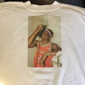 Travis Scott graphic sweatshirt